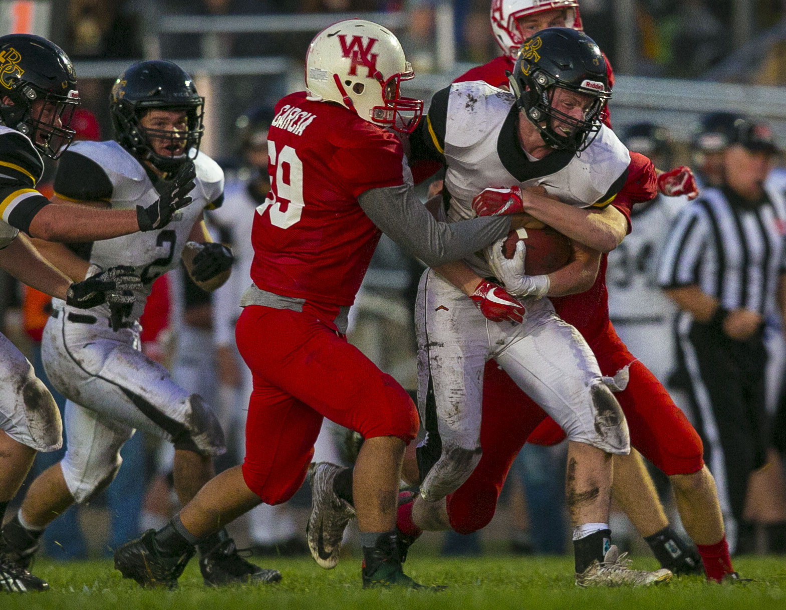 Fball Bishop Garrigan vs. West Hancock 12